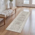 thumbnail image 6 of Washable Kitchen Runner Rug 2x5 ft, Modern Vintage Soft Low Profile Non Slip Rug with PVC Backing, Farmhouse Vintage Carpet for Kitchen Sink, Hallway, Laundry Room, 6 of 6