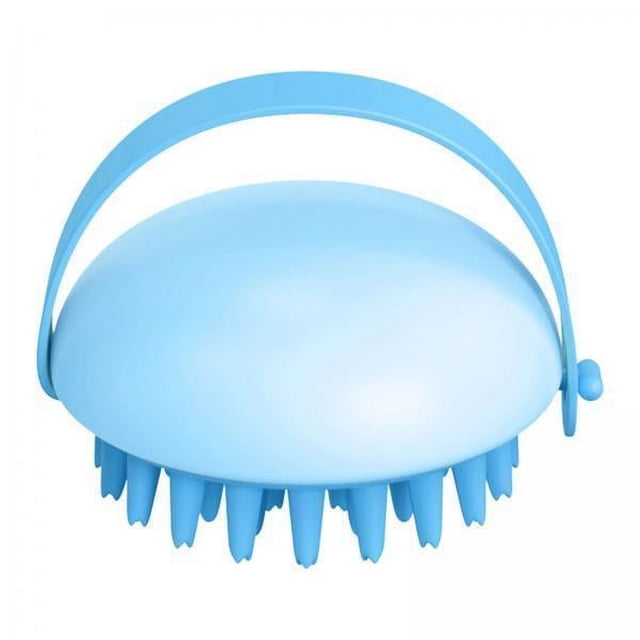 6x Cepillo de Ducha para El Cabello Cepillo de Limpieza Herramienta de Cabello Flexible Depurador de Cabello Cepillo de Fregado Húmedo Y Manual Hombre 6 piezas