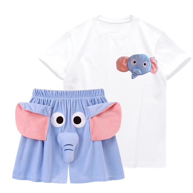 Estilo de Verano Conjunto de Ropa de Dormir para las Mujeres de Manga Corta Tops Y Pantalones Cortos 2 Piezas de Pijamas, Suelto Elástico de la Cintura de la Moda Conjunto para el Hogar Casual