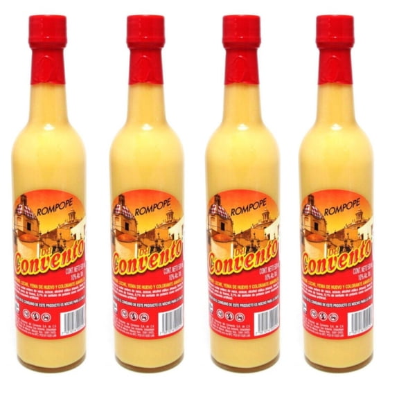 Pack de 4 Rompope Del Convento 500 ml