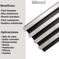 thumbnail image 2 of Lambrín Panel Decorativo Madera Wpc Mármol 14 Pzas 290cm X 17cm, 2 of 4