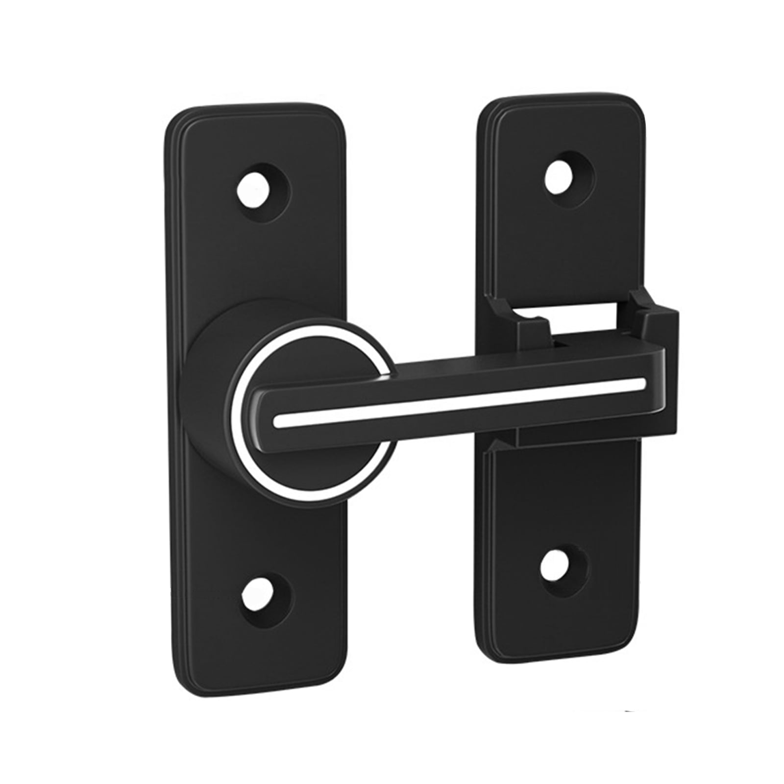 WSSEY Luminous Sliding Barn Door Locks and Latches Hardware 90° Right