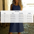 thumbnail image 3 of Gamivast Linen Dresses for Women Sleeveless Scoop Neck Midi Dress with Pockets Button Detail Casual Loose Fit Tank Sundress Everyday Vacation Dress Black XXL, 3 of 7