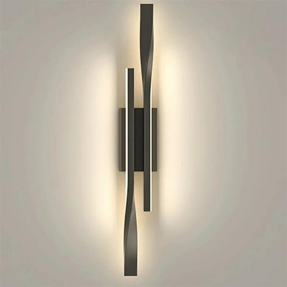 Modern Simple Nordic Living Room TV Wall Lamp Long Strip Wall Lamp Light Luxury Creative Room Bedroom Bedside Lamp
