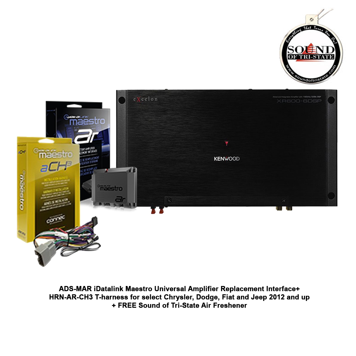 Kenwood eXcelon XR6006DSP w/ ADS MAR & HRNARCH3 Package