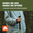 thumbnail image 6 of Ozark Trail Aluminum Quick Lock Adjustable Trekking Pole with EVA Grip, 6 of 12