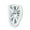 White, variant on Surreal Melting Wall Clock Unique Dali Inspired Design Decorative Art Piece Silent Movement Black Frame
