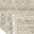 thumbnail image 2 of SAFAVIEH Natural Kilim Blaine Geometric Area Rug, Natural/Ivory, 5' x 5' Square, 2 of 5