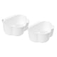 thumbnail image 1 of Mini bote de basura colgante para cocina, bote de basura pequeño para cocina, basura para residuos. blanco, 1 of 4