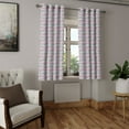 thumbnail image 2 of Ambesonne Floral Grommet Curtain, Romantic Magnolia Pattern, 50"x108", Pink Pale Blue Grey, 2 of 5