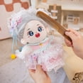 thumbnail image 2 of 1 muñeca de peluche de algodón Kawaii de 20 cm, figura de superestrella de peluche, linda muñeca de algodón de Anime que se puede cambiar de ropa, regalo para niña., 2 of 6