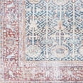 thumbnail image 2 of Kemer Machine Washable Area Rug in Blue |KMR-2301 - Rectangle 6'7" x 9', 2 of 3