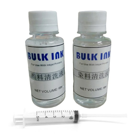 100ml Cleaning Fluid Dye Cleaner for Epson for Canon for Brother Inkjet Printer Red other