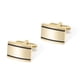 thumbnail image 5 of Juego de 3 alfileres de corbata y gemelos para hombres - Para camisas de negocios, corbatas, corbatas, alfileres de corbata - Regalo para bodas, Día del padre, Día de San Valentín - Dorado, 5 of 5