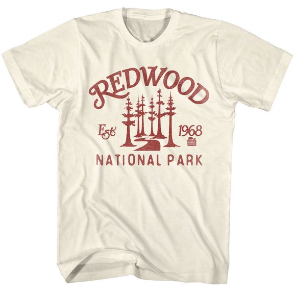 National Parks Redwood Natural Adult T-Shirt