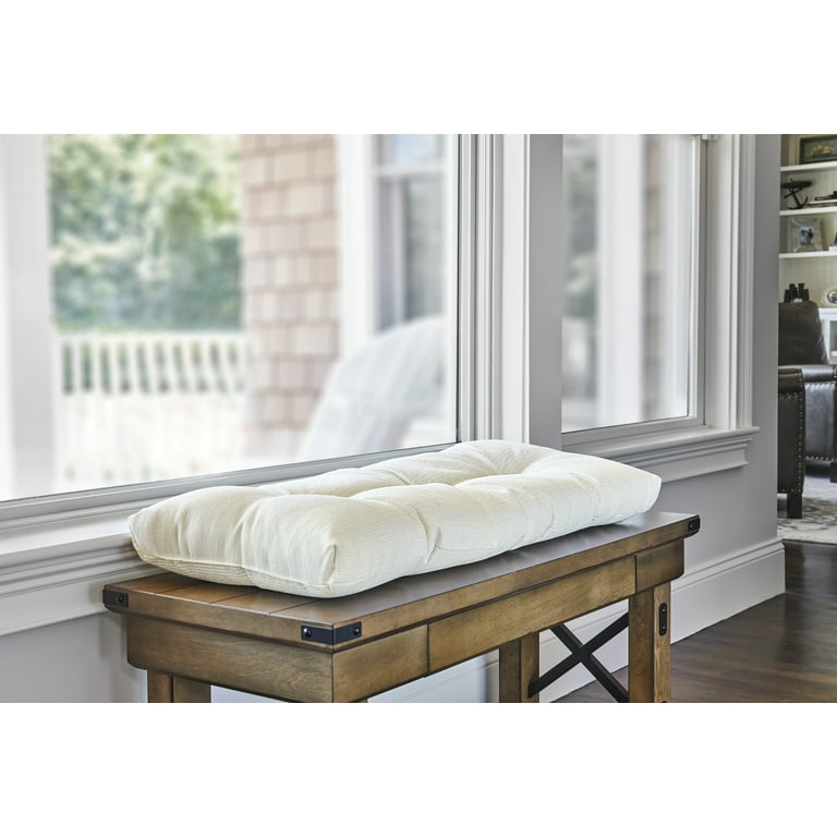Klear Vu Gripper Omega Tufted Universal 35 inch Bench Cushion