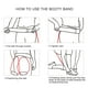 thumbnail image 4 of Bandas de Resistencia para Glúteos con Tiradores de Cadera, Bandas de Entrenamiento para Mujeres, Cinturón Tonificador para Glúteos, para Ejercicio, Deportes, Saltos, Entrenamiento, Levantamiento de, 4 of 6
