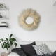 thumbnail image 4 of Corona de hierba pompass sintética, decoración bohemia para puerta, ventana, plantas Phragmites para colgar en la pared Beige, 4 of 8