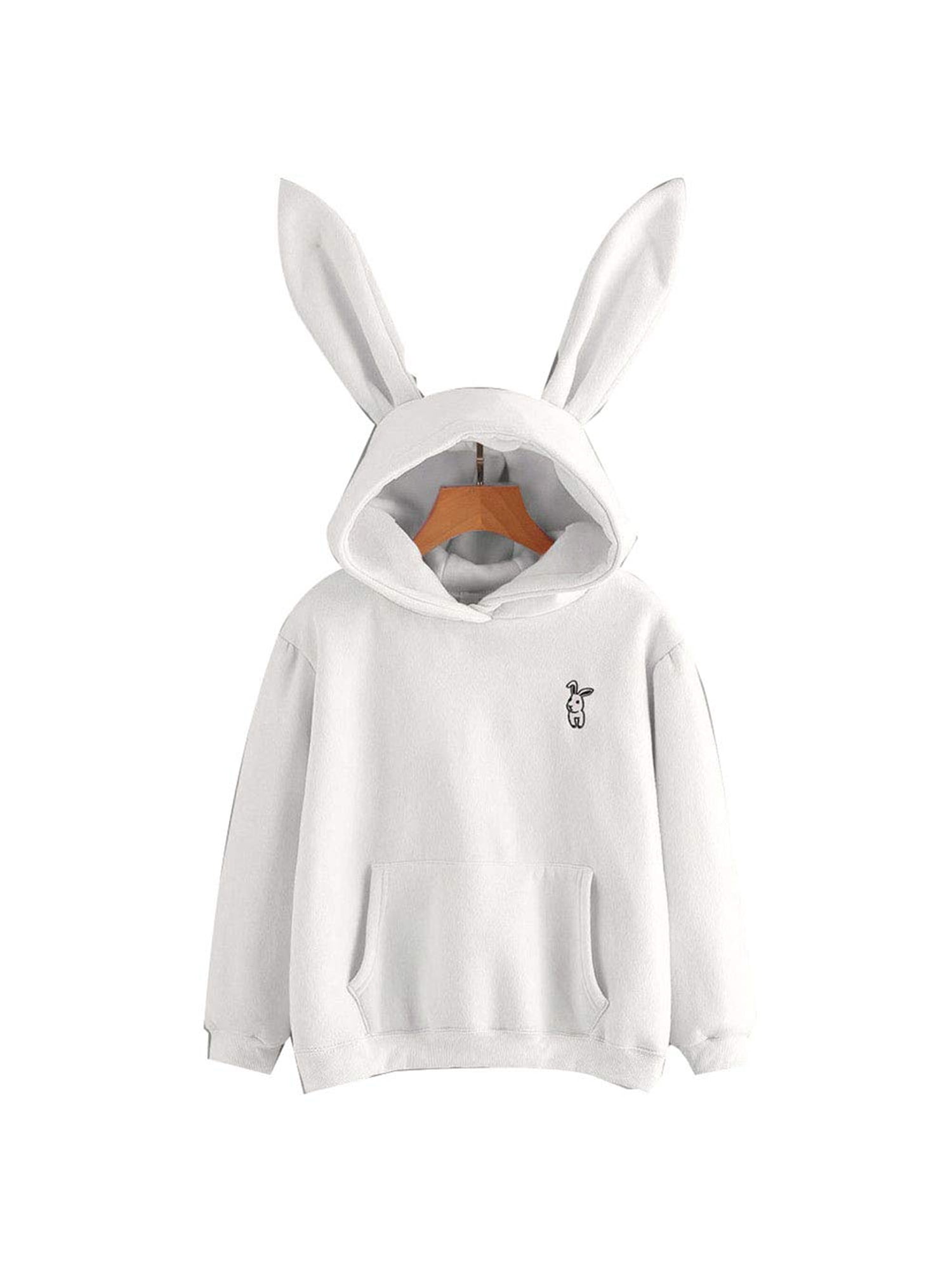white bunny jacket