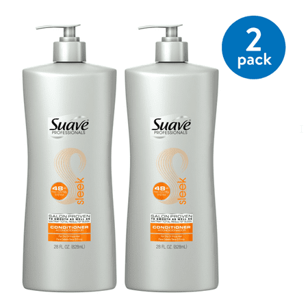 Suave Professionals Suave Prof Conditioner Sleek 28oz Pump (2 Pack)