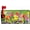 Daffodils Tulip, variant on Merry Christmas Elk Mailbox Cover, Xmas Reindeer Red Standard Size Magnetic Mailbox Cover, 21" Lx 18" W Holiday Waterproof New Year Mail Wraps for Outdoor Yard Garden