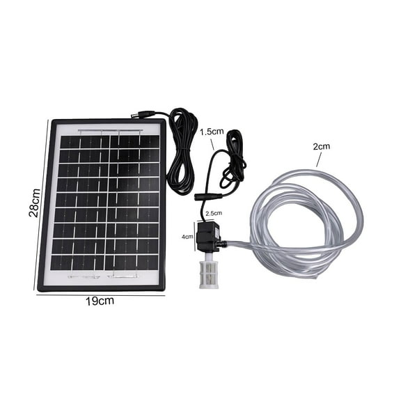 Solar Pump 12V Circulating Fish Pond Oxygen Submersible Pumps