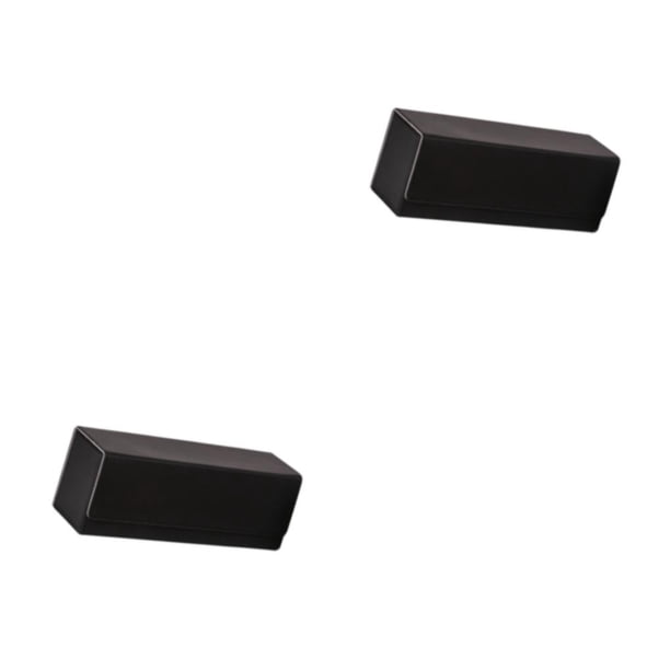 Bewildely Caja de cubierta de carga lateral, la mejor solución de almacenamiento para tarjetas de juego, caja de tarjetas magnéticas de PU, 400+ Negro Rojo 2Conjunto