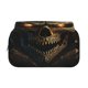 thumbnail image 2 of Disketp Metal Evil Skull Estuche de Lápices de Doble Capa con Tapa Abatible y Cremallera, Organizador Escolar para Adolescentes y Adultos, 2 of 7
