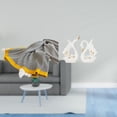 thumbnail image 2 of Elegante manta de punto de cisne de granja, suave y cálida, a rayas, decoración del hogar para dormitorio, sofá, cama, silla y conjunto de escultura d, 2 of 8
