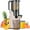 Pink, variant on Aumpkin Cold Press Juicer, Juice maker with 5.4" Wide Feed Chute, 350W Slow Masticating Juicer for Whole Fruits and Vegetables, High Yield Machine (Iron Gray)