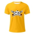 thumbnail image 5 of Playeras Deportivas Para Hombre, Camiseta De Fútbol Alemán Con Gráfico De Talla Grande, Camiseta Estampada De Manga Corta De Color Liso, 5 of 5
