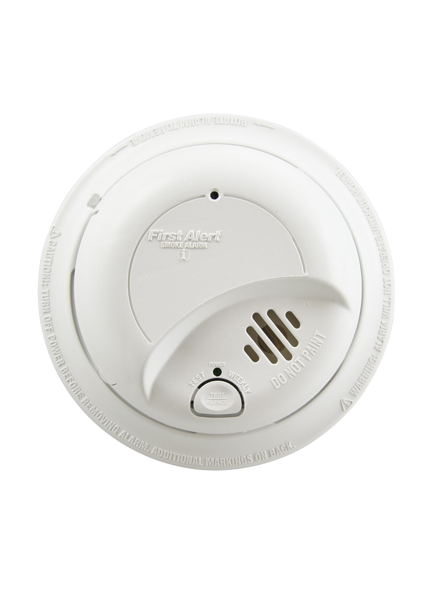 6-Pack First Alert 9120B6CP 120-Volt Wire-In With Battery Backup Smoke Alarm