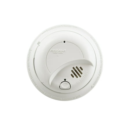 BRK 9120B6CP Hard-Wired Smoke Alarm with Battery Backup, 6 (Best Batteries For Smoke Detectors)