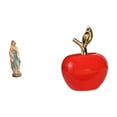 thumbnail image 1 of Estatua Figura Colección Religiosa Estatua Escultura de Fruta Artificial Figura de Cerámica Adorno Detalle Realista Adecuado para Estantería Mesa, 1 of 8