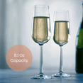 thumbnail image 2 of Rosendahl Grand Cru Champagne Glass, 8.1 oz - 2 Piece, Clear, 2 of 5