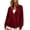 Red, variant on DeHolifer Womens Hoodies Zip Up Jackets Lightweight Tunic Sweatshirt Open Front Cardigan Wine S