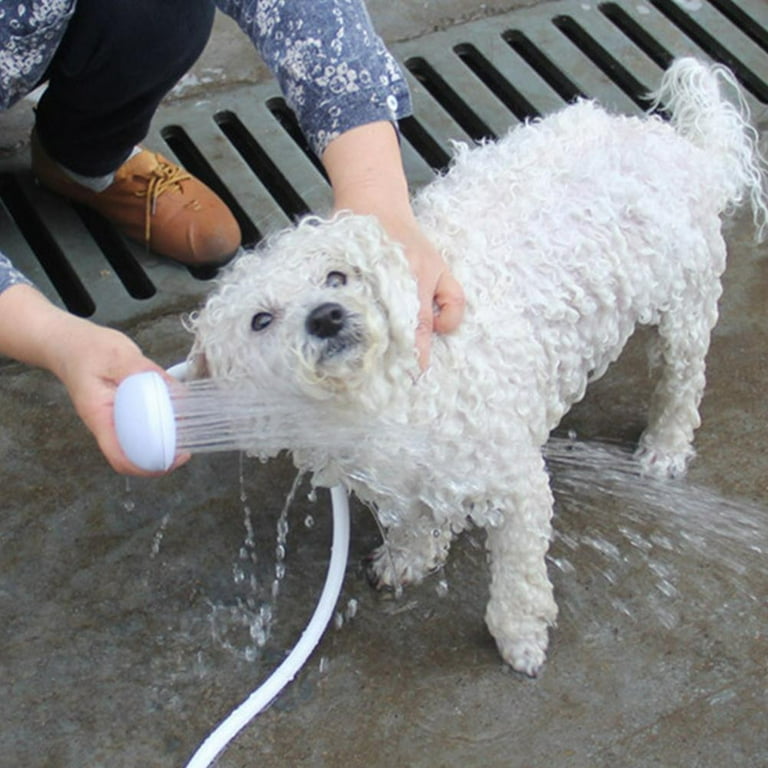 Portable Handheld Splash Shower 51 Pet Dog Cat Shower Head Tub Faucet  Attachment Pet Faucet Sprayer With Key Hose Clamp Sink Spray Hose Portable  Sham