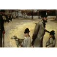 thumbnail image 2 of Degas Place De La Concorde. N'Place De La Concorde.' Ludovic Lepic And His Daughters. Oil On Canvas By Edgar Degas, 2 of 4