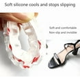 thumbnail image 6 of Invisible Anti-Slip Heel Foot Cushion Pads Stickers,Non-Slip Forefoot Strips Sticker Adjustable & Self-Adhesive Women Sandals high Heels Stickers (2 Pairs), 6 of 10