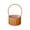 C, variant on CHELIASD Rustic Wicker Rattan Wedding Flower Girl Baskets,Woven Rattan Storage Basket with Handles,Woven Eggs Candy Basket for Wedding Home Garden Decor