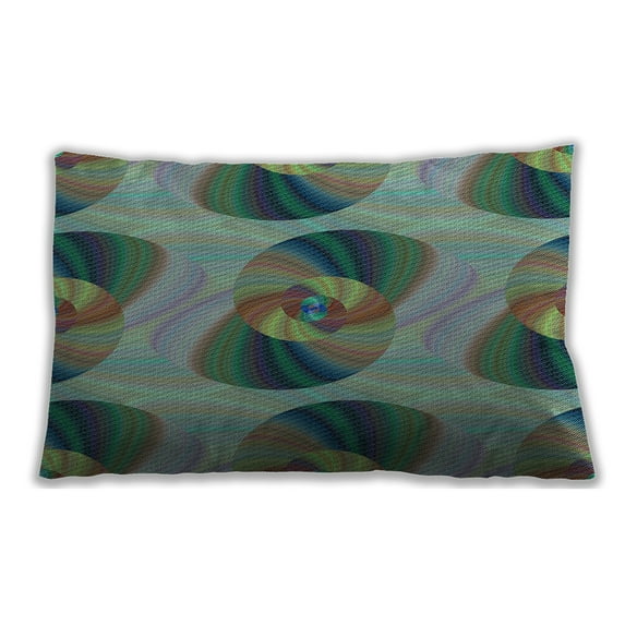 Ahgly Company Indoor Rectangular Contemporary Lumbar Throw Pillow, 13 inch by 19 inch