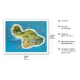 thumbnail image 2 of The Island of Maui Hawaii - Vintage Pictorial Map by Ray Lanterman c.1962 - Fine Art Matte Paper Print (Unframed) 20x26in, 2 of 4