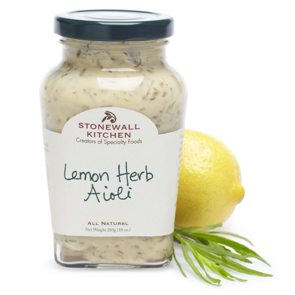 Stonewall Kitchen Lemon Herb Aioli, 10 Ounce Jar