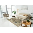 thumbnail image 3 of EORC Eastern Rugs OT31IV6X9 6 x 9 ft. Hand-Tufted Wool Ivory Traditional Oriental Morris Rug, 3 of 10