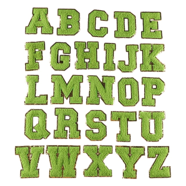 Hexang Cloth Embroidery Accessories Letter Embroidery Clothing Label Towel Computer Sticker Embroidery Cloth Embroidery English Badge Patch Label Sticker