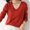 Red, variant on TRUBKH Women's Sweaters V Neck Tops Long Sleeve Shirts Lounge Sweater Going Out Tops Breathable Tops Tunic Tops Blouse Relaxed Fit Fall Casual Sweater Plus Size Women's Clothing Beige M