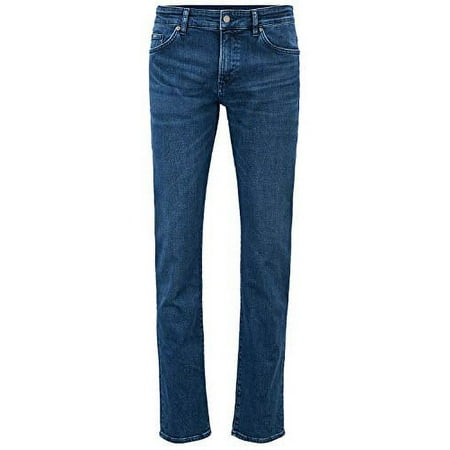 New BOSS Hugo Men's 50410783 Delaware3 Slim Fit Jeans, Medium Blue (34W x 34L)