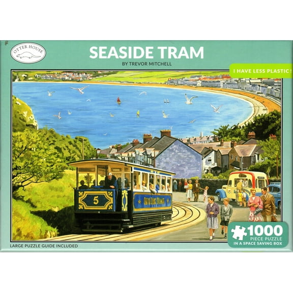 Otter House 1000 Piece Puzzle - Seaside Tram