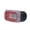 Red, variant on Riousery 1.3 in / 3.3 cm Electronic Turbine Fuel Flow Meter Digital Display Gear Fuelmeter Measuring Device for Diesel Kerosene Gasoline with Built-in Battery Blue Edition