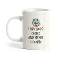 thumbnail image 1 of I Like Dogs, Coffee and maybe 3 People 15oz Coffee Mug, 1 of 3